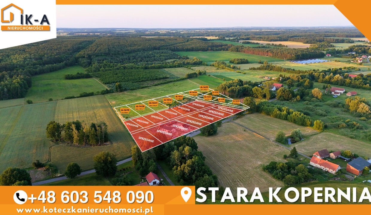 Stara Kopernia działki 14