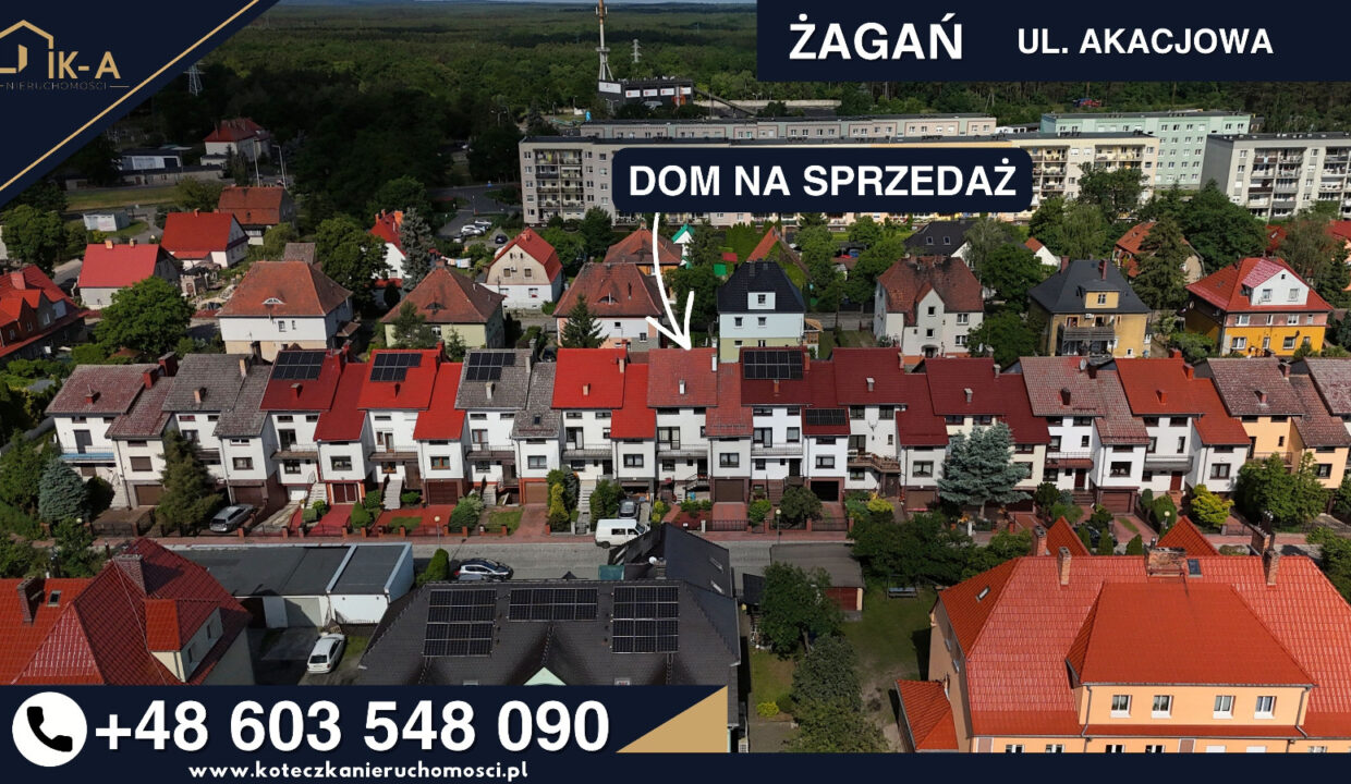 Akacjowa 7 dron z logo przód