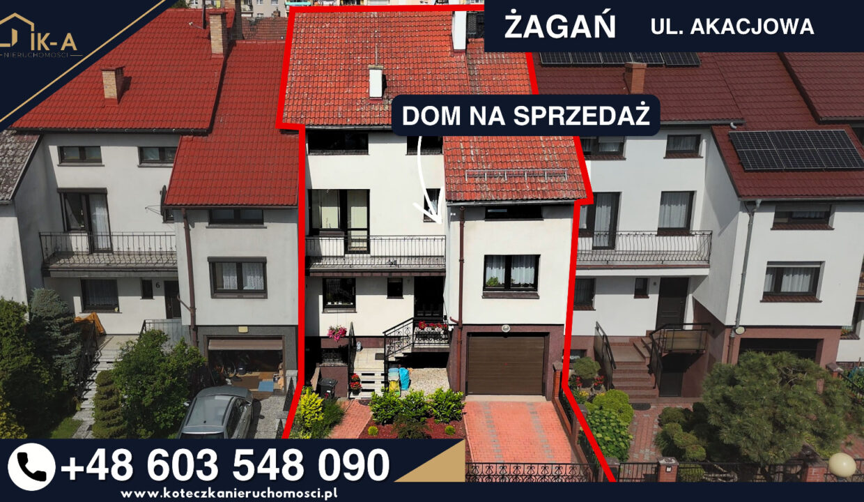 Akacjowa 7 dron z logo wejście